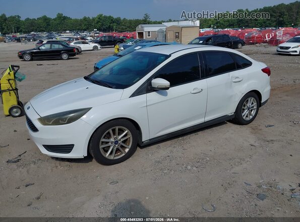 1FADP3F2XGL300571 2016 FORD FOCUS White Vista tres cuartos delantera izquierda