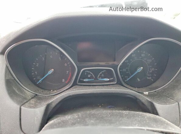 1FADP3F2XGL374413 2016 FORD FOCUS Black ხელსაწყოთა პანელის ხედი