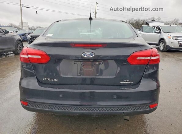 1FADP3F2XGL374413 2016 FORD FOCUS Black უკანა ხედი