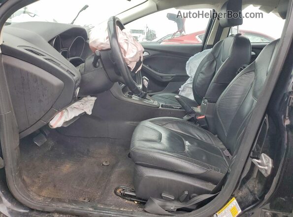 1FADP3F2XGL374413 2016 FORD FOCUS Black წინა სალონის ხედი