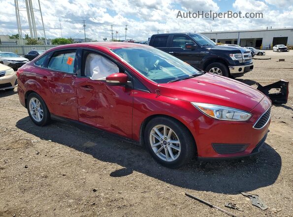 1FADP3F2XGL382334 2016 FORD FOCUS Burgundy Przód prawy
