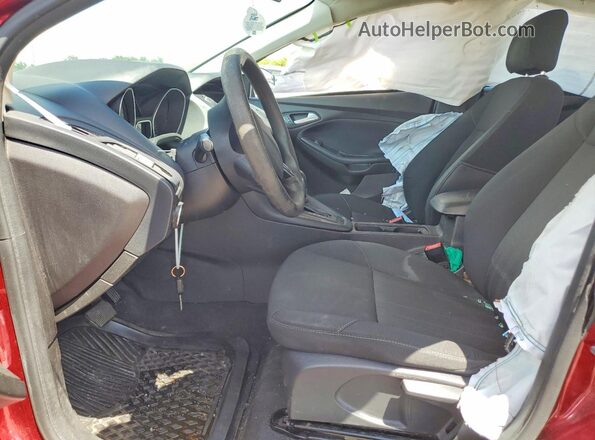 1FADP3F2XGL382334 2016 FORD FOCUS Burgundy Widok wnętrza z przodu