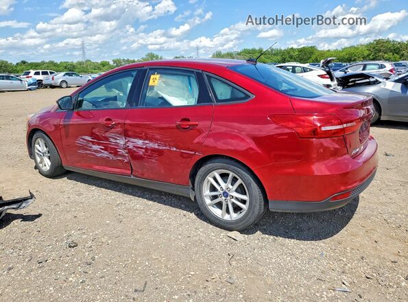 1FADP3F2XGL382334 2016 FORD FOCUS Burgundy Tył lewy
