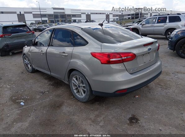 1FADP3F2XGL395844 2016 FORD FOCUS Beige Trasero izquierdo
