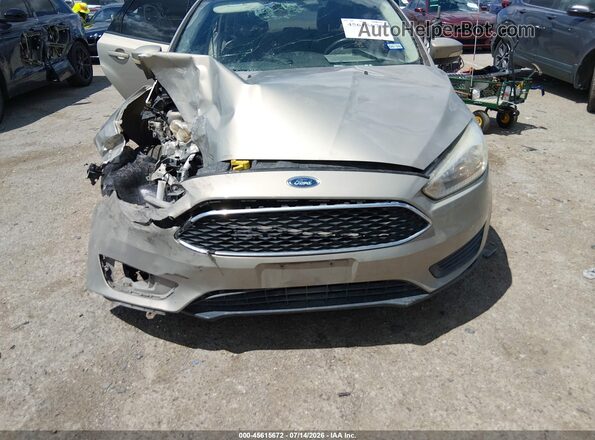 1FADP3F2XGL395844 2016 FORD FOCUS Beige Vista del cuadro de instrumentos
