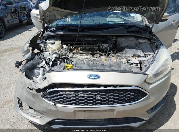 1FADP3F2XGL395844 2016 FORD FOCUS Beige Vista trasera