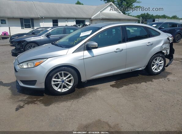 1FADP3F2XGL397464 2016 FORD FOCUS Silver წინა მარცხენა ხედი სამი მეოთხედიდან