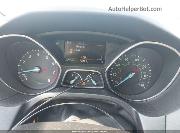 1FADP3F2XGL397464 2016 FORD FOCUS Silver უკანა სავარძლების ხედი