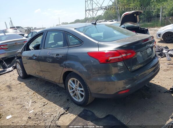 1FADP3F2XHL227414 2017 FORD FOCUS Gray Rear left