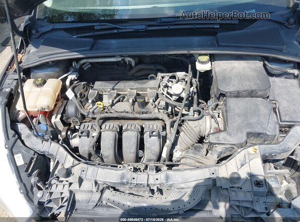 1FADP3F2XHL227414 2017 FORD FOCUS Gray Rear view