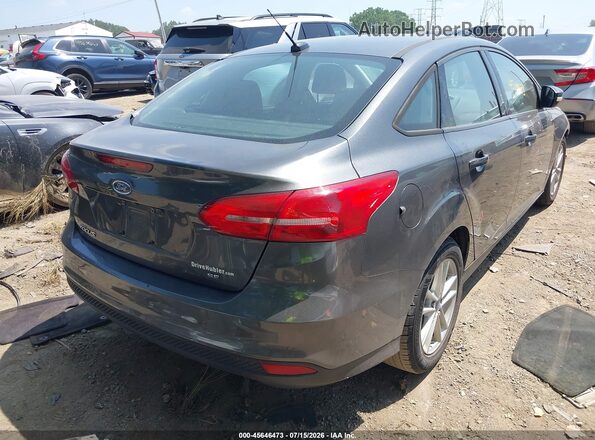 1FADP3F2XHL227414 2017 FORD FOCUS Gray Rear right