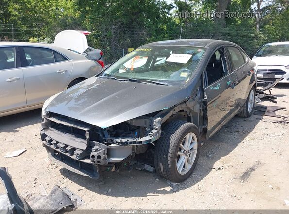 1FADP3F2XHL227414 2017 FORD FOCUS Gray Front left
