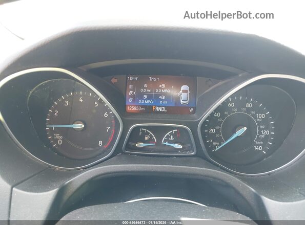 1FADP3F2XHL227414 2017 FORD FOCUS Gray Rear seats view