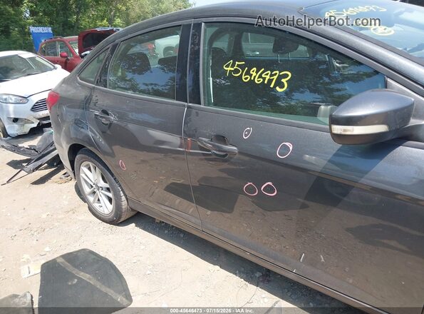 1FADP3F2XHL227414 2017 FORD FOCUS Gray 360 interior view