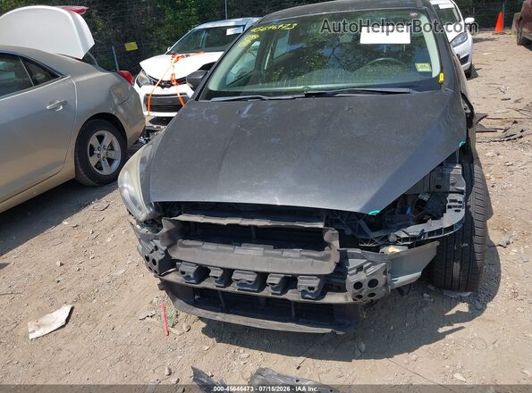 1FADP3F2XHL227414 2017 FORD FOCUS Gray Rear interior view