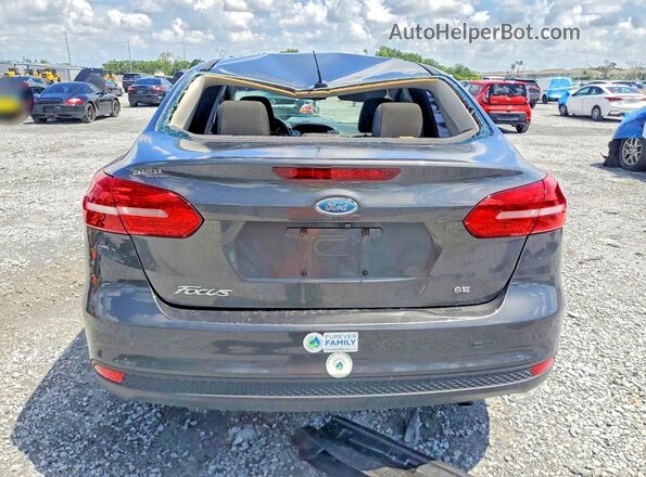 1FADP3F2XHL266276 2017 FORD FOCUS Gray უკანა ხედი