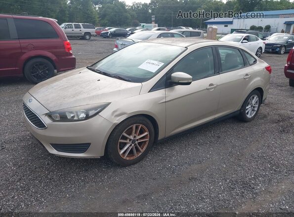 1FADP3F2XHL294112 2017 FORD FOCUS Gold წინა მარცხენა ხედი სამი მეოთხედიდან