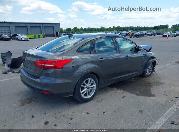1FADP3F2XHL300524 2017 FORD FOCUS Gray Tył prawy