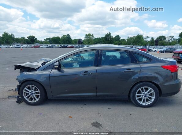 1FADP3F2XHL300524 2017 FORD FOCUS Gray 