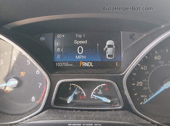 1FADP3F2XHL304654 2017 FORD FOCUS Gray Widok tylnych siedzeń