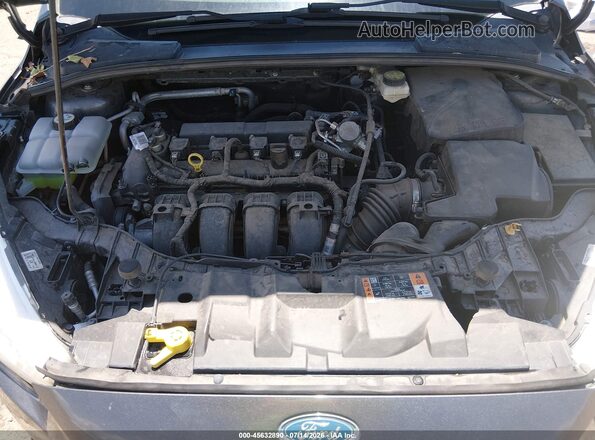 1FADP3F2XHL304654 2017 FORD FOCUS Gray Widok z tyłu