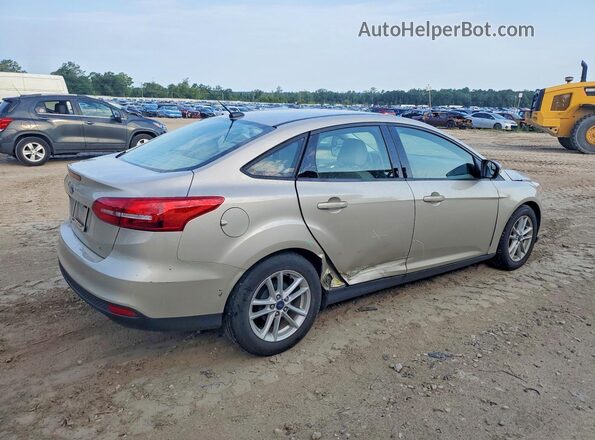 1FADP3F2XHL338495 2017 FORD FOCUS Beige Հետևի աջ