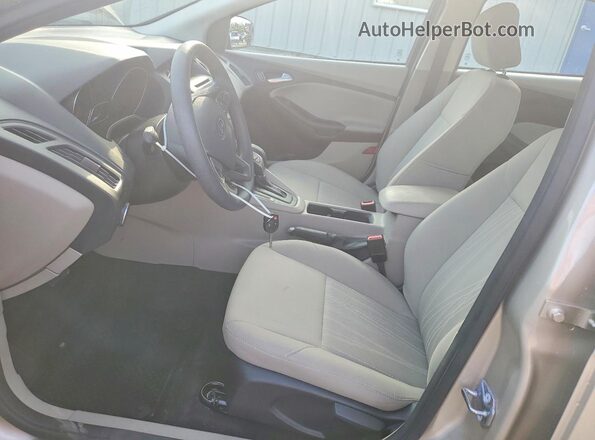 1FADP3F2XHL338495 2017 FORD FOCUS Beige Սալոնի դիմացի տեսք