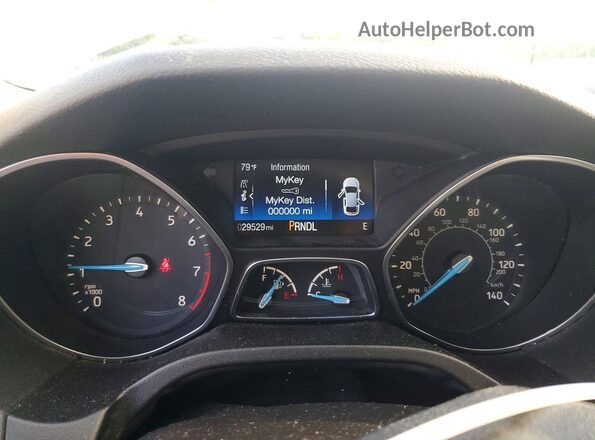 1FADP3F2XHL338495 2017 FORD FOCUS Beige Սարքավորումների վահանակի տեսք