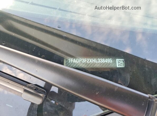 1FADP3F2XHL338495 2017 FORD FOCUS Beige Շարժիչի բաժամունքի տեսք