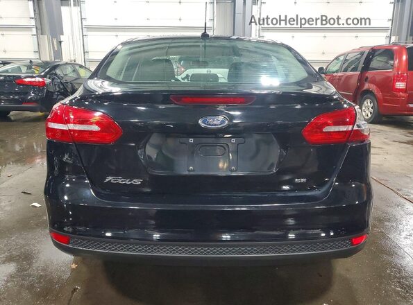1FADP3F2XJL211297 2018 FORD FOCUS Black Vista trasera