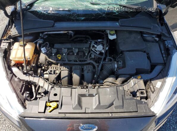 1FADP3F2XJL226298 2018 FORD FOCUS Gray უკანა სალონის ხედი