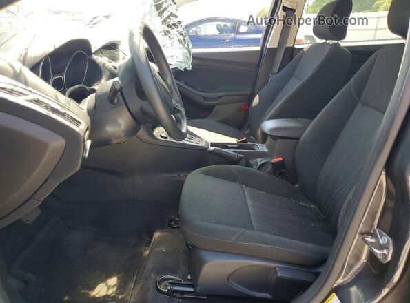 1FADP3F2XJL226298 2018 FORD FOCUS Gray წინა სალონის ხედი
