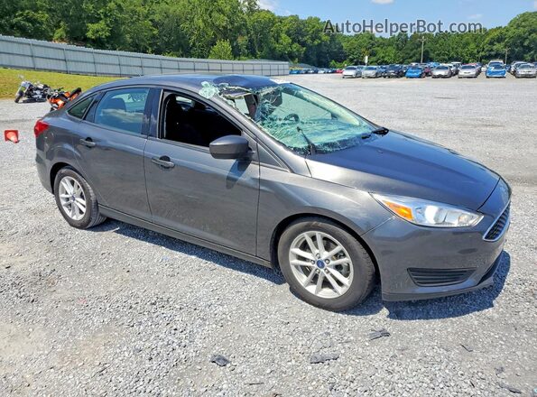 1FADP3F2XJL226298 2018 FORD FOCUS Gray წინა მარჯვენა