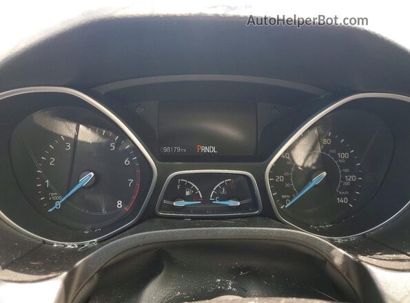 1FADP3F2XJL226298 2018 FORD FOCUS Gray ხელსაწყოთა პანელის ხედი