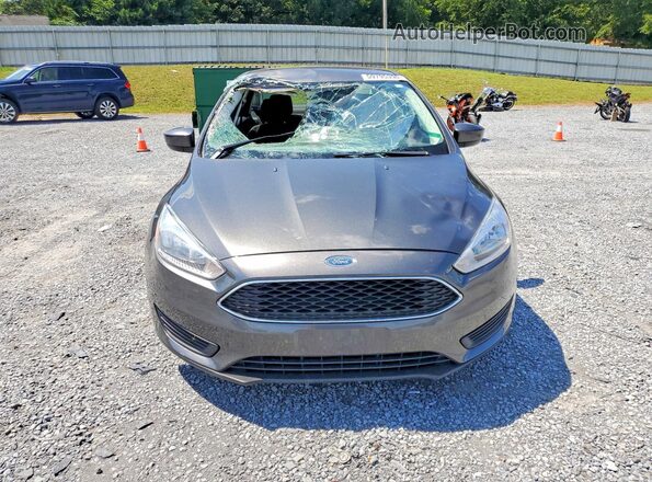 1FADP3F2XJL226298 2018 FORD FOCUS Gray წინა ხედი