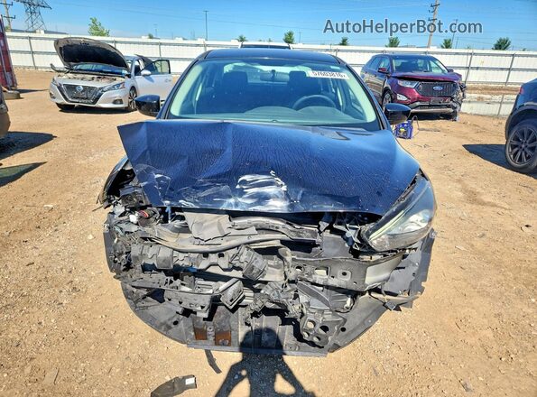 1FADP3F2XJL257051 2018 FORD FOCUS Black წინა ხედი