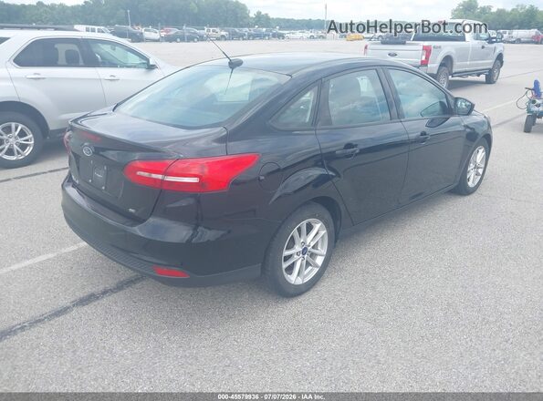 1FADP3F2XJL327583 2018 FORD FOCUS Black Rear right