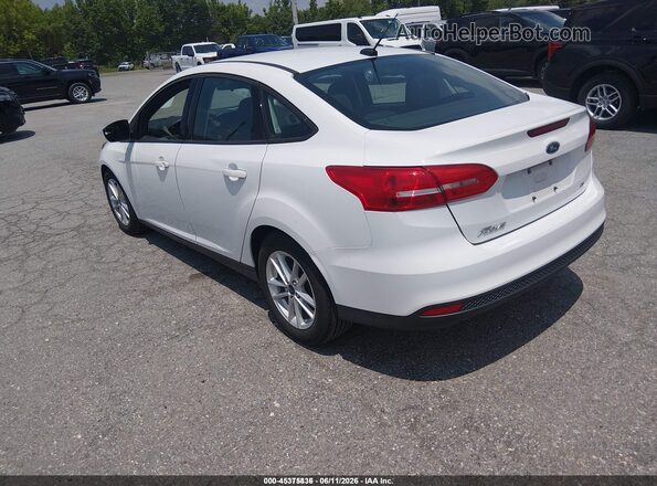 1FADP3F2XJL328782 2018 FORD FOCUS White უკანა მარცხენა