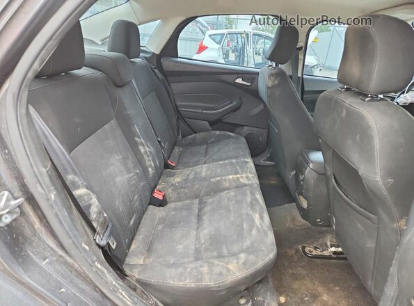 1FADP3FE0HL314345 2017 FORD FOCUS Gray Widok tylnych siedzeń