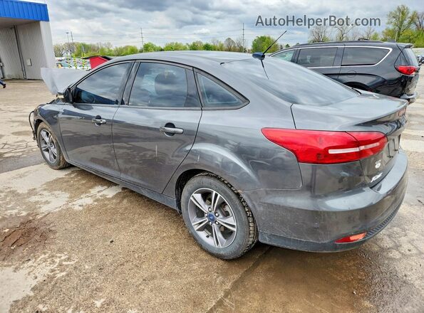1FADP3FE0HL314345 2017 FORD FOCUS Gray Tył lewy