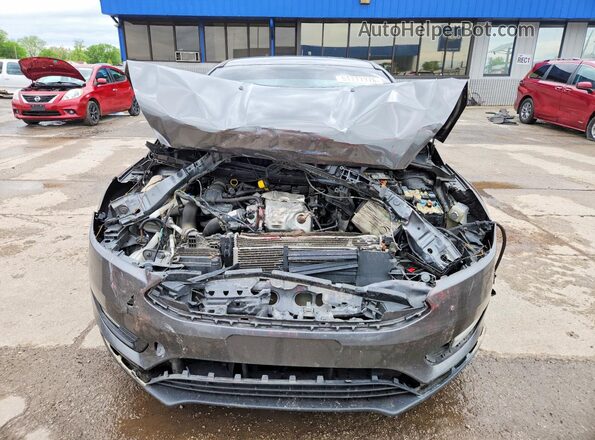 1FADP3FE0HL314345 2017 FORD FOCUS Gray Widok z przodu
