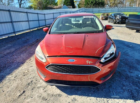 1FADP3FE0JL240611 2018 FORD FOCUS Red Դիմացի տեսք