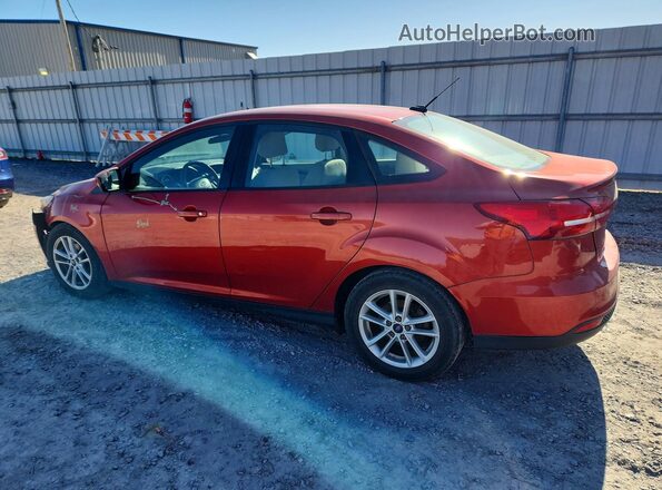 1FADP3FE0JL240611 2018 FORD FOCUS Red Հետևի ձախ