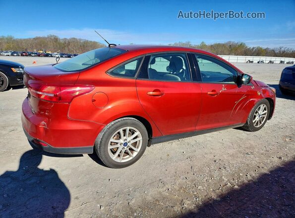 1FADP3FE0JL240611 2018 FORD FOCUS Red Հետևի աջ