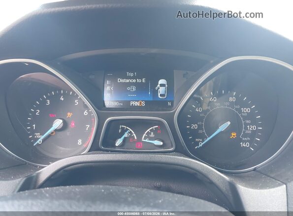 1FADP3FE0JL309832 2018 FORD FOCUS Серый Вид задних сидений