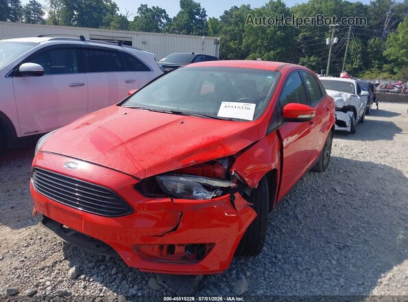1FADP3FE1GL378019 2016 FORD FOCUS Red Передня ліва чверть