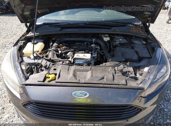 1FADP3FE1HL269500 2017 FORD FOCUS Gray Widok z tyłu