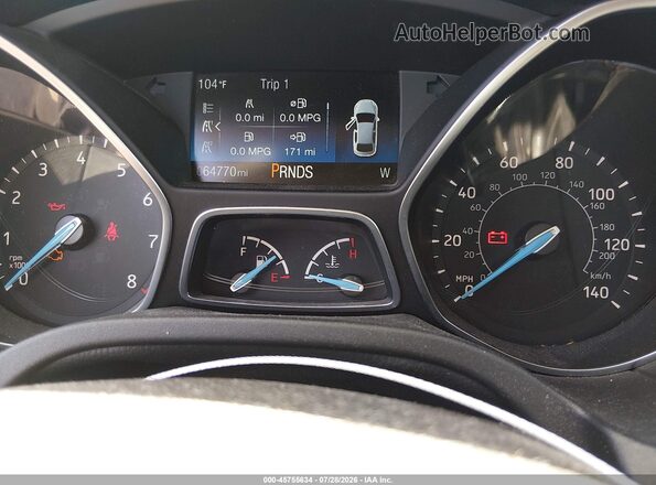 1FADP3FE1JL240181 2018 FORD FOCUS Серый Вид задних сидений