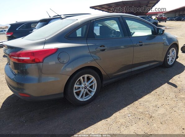 1FADP3FE1JL240181 2018 FORD FOCUS Серый Задняя правая четверть
