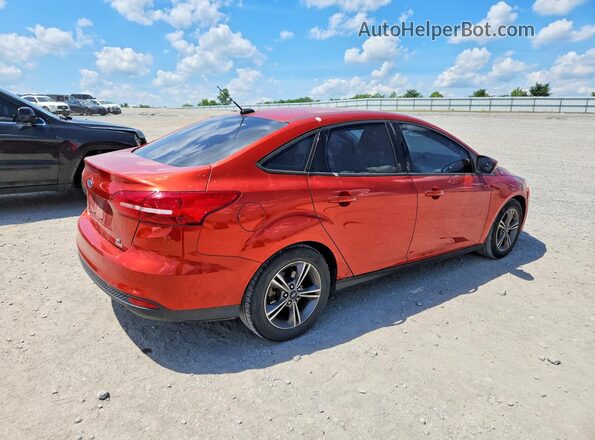 1FADP3FE1JL276999 2018 FORD FOCUS Orange Trasero derecho